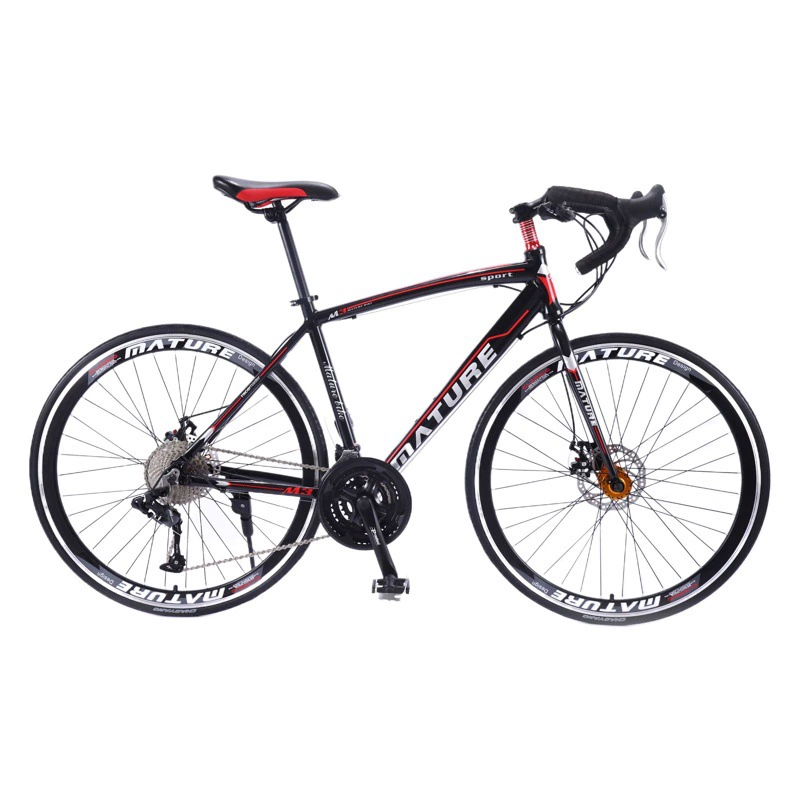 Источник завод город шоссе гонки скорость велосипед двойной диск тормозной Свет мужчины и женщины студенты Путешествия велосипед коммутирующих