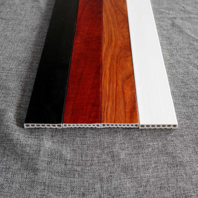 新中式平板装饰条pvc线条吊顶线压边收口线腰线棚顶平线条门套