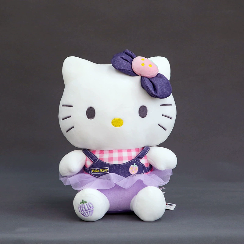 Принт Hello Kitty, милая кукла, плюшевая игрушка, подарок на день рождения