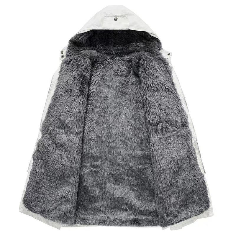 3-in-1 Convertible Trench Coat With Furry Lining – Korean Winter Coat For Women (S-XXXL, Black/Beige/Olive, Mid-Length, Detachable Hood)_voghion.com