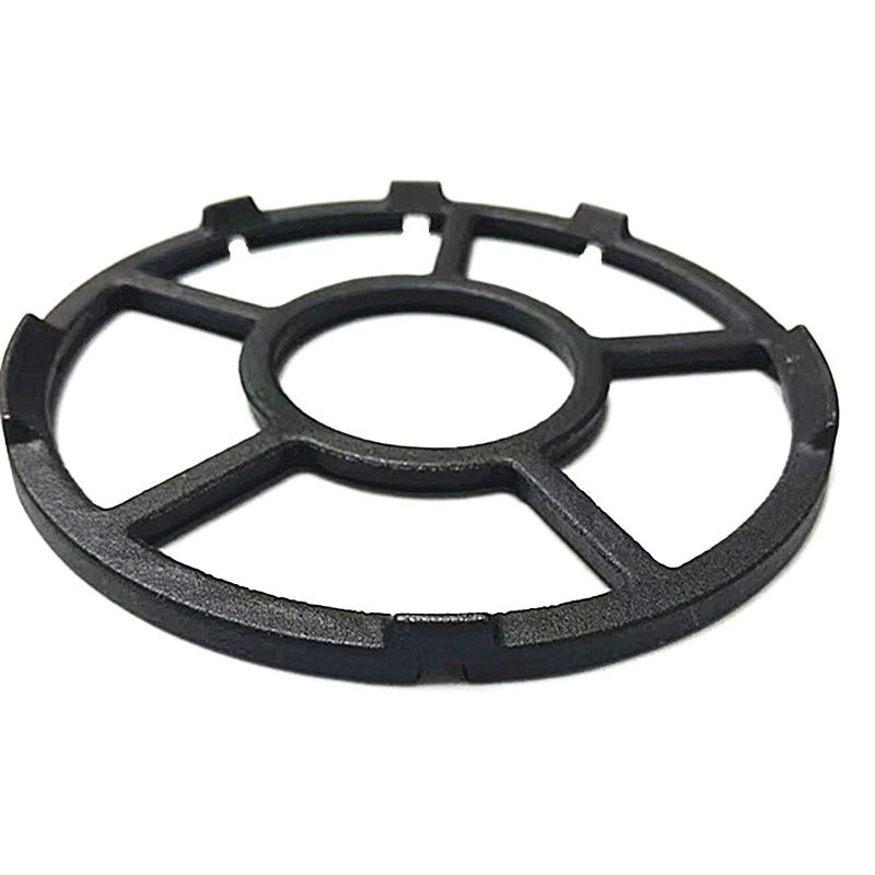 Чугунная утолщенная многоцелевая стойка для молочных горшков с четырьмя когтями и пятью когтями, устойчивая к высоким температурам, противоскользящая плоская новая рама