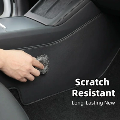 version of Model Y center console: Chair back anti-kick pad