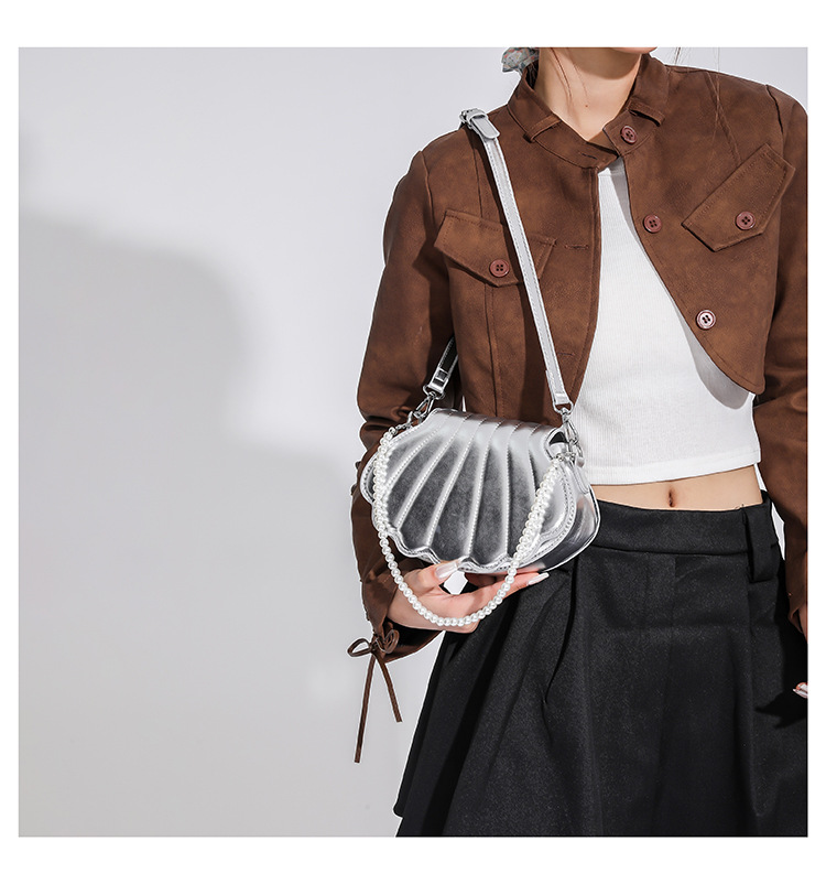 264g Weight Synthetic Leather Lining Material Magnetic Buckle Closure Type Single Shoulder Strap Strap Type Shoulder Bag Bags Type Women's Small All Seasons Pu Leather Streetwear Shoulder Bag