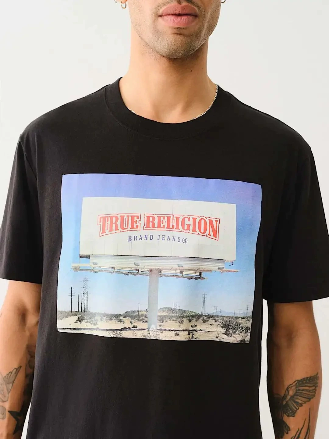 Футболка True Religion женская, короткие рукава, мужская винтажная повседневная