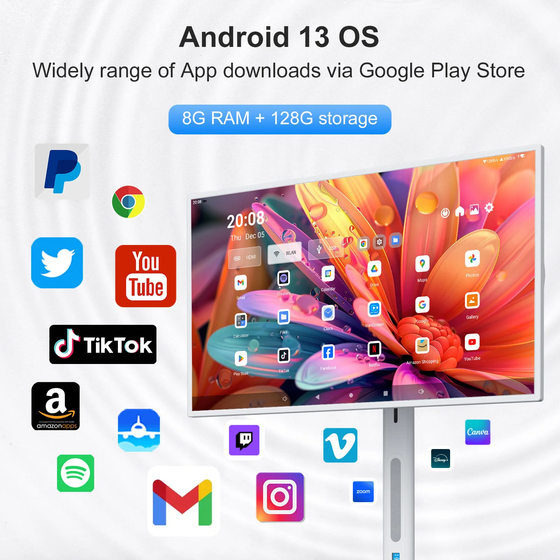 Manufacturer's Bestie Machine Pro Xpress Screen Touch 32inch High-Definition Mobile Tv Wireless Screen Projection Entertainment Karaoke