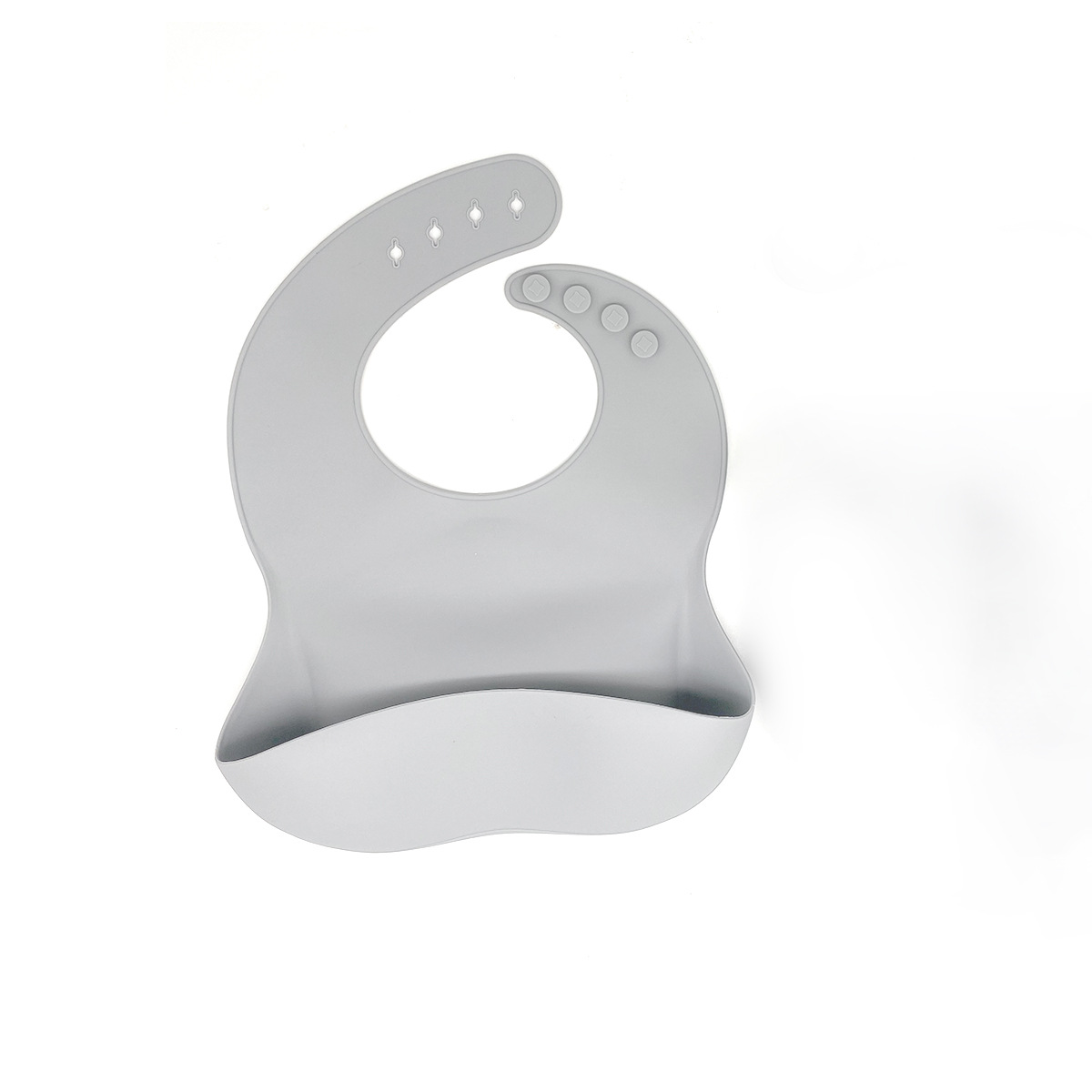 Babero para comer para bebés, babero de silicona impermeable, babero para niños portátil para bebés súper suave, artefacto a prueba de aceite y sucio