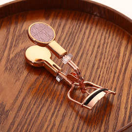 广角睫毛夹便捷式金色夹睫毛神器好用不锈钢美妆工具闪片睫毛夹子