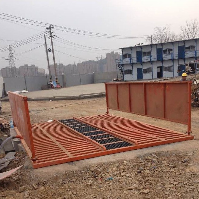 建筑工地洗车机 工程洗车机 平板式洗轮机 工程车辆自动洗轮机