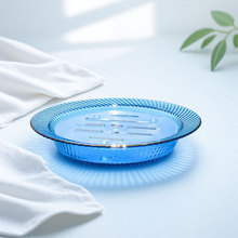 晶鑫餐具玻璃水果盘轻奢高档三文鱼刺身高端干冰冰盘创意餐桌甜点