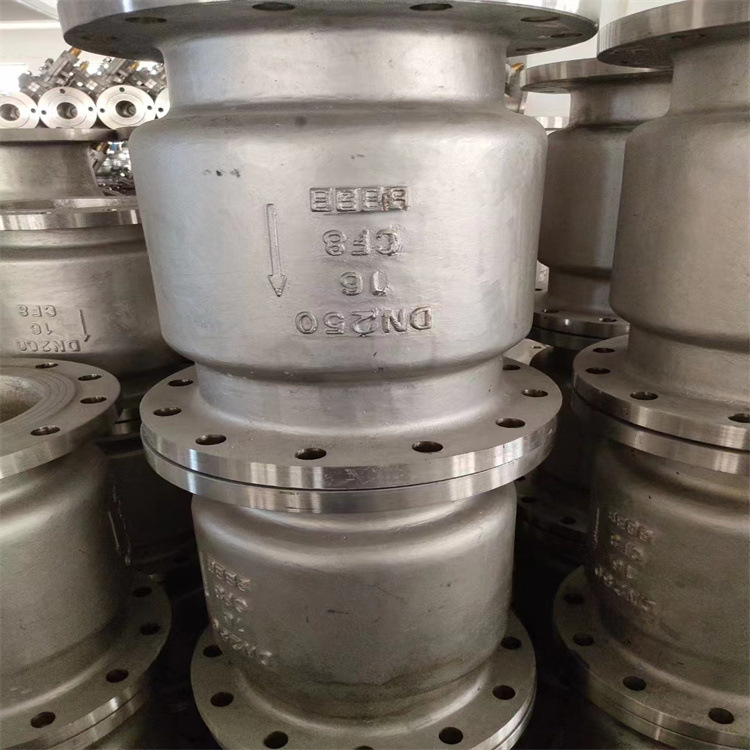 H42H-16C DN20   铸钢立式法兰止回阀