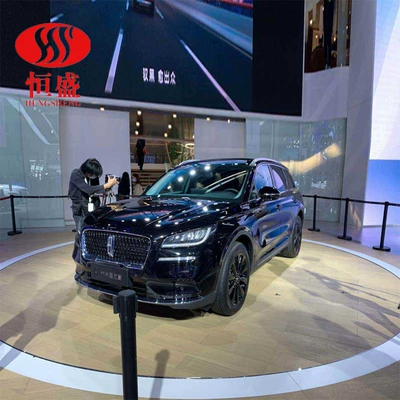 Car turntable exhibition hall car Avtomobil fırlanan platformaları