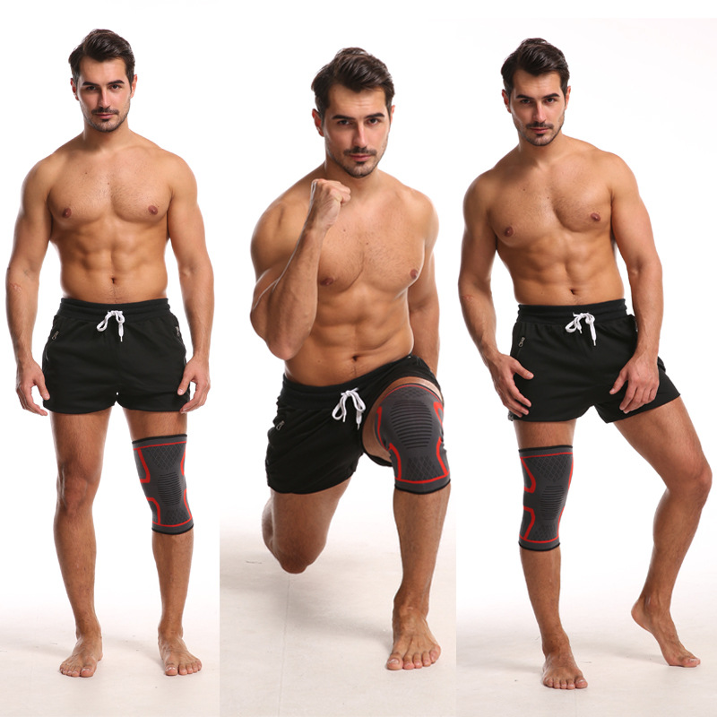 Rodilleras deportivas para hombres y mujeres Baloncesto Correr Escalada en cuclillas Leggings de fitness al aire libre Rodilleras antideslizantes y cálidas Protecciones deportivas