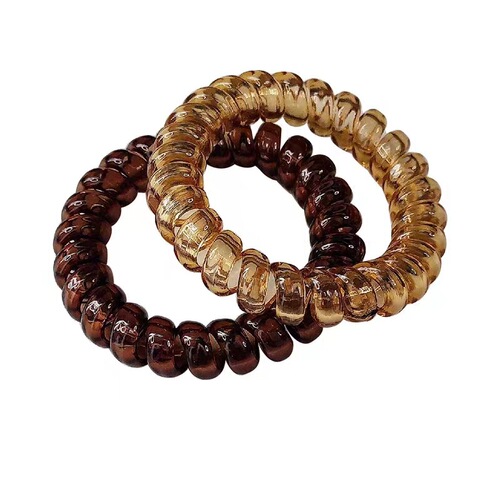 Elegant Phone Line Hairband Set for Summer, Headband Hair Tie Rubber Band for Tying Hair High Ponytail Female Hair Accessory