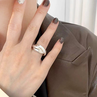 S925�y���s��Ȧ��ָŮС���OӋ�p���䵭�L���h����ָ�h���y�Ʒ