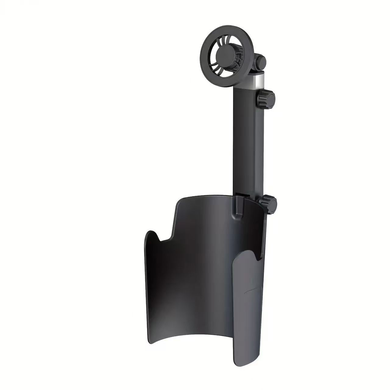 Factory Direct Sale Car Magnetic Mount Cup Holder Base Two-In-One Strong Magnetic Car Phone Holder Soft Rubber Cup Holder
