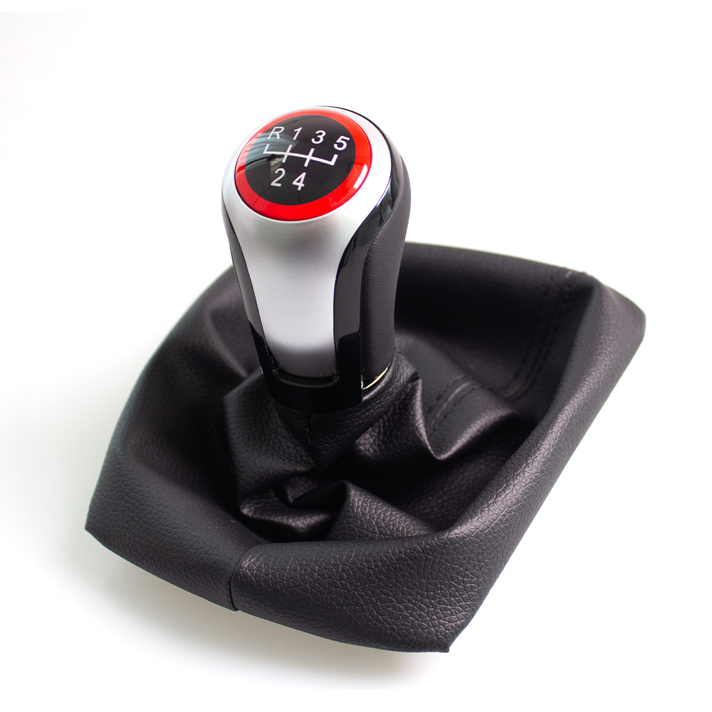 Gear Handle Customization Suitable for Skoda Octavia A5 A6 Car Gear Head Shift Handball Dust Cover Accessories