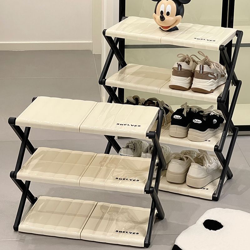 New Shoe Rack for Home Multi-Layer Foldableable Entrance Door Simple Shoe Storage Rack Storage Rack Shoe Cabinet