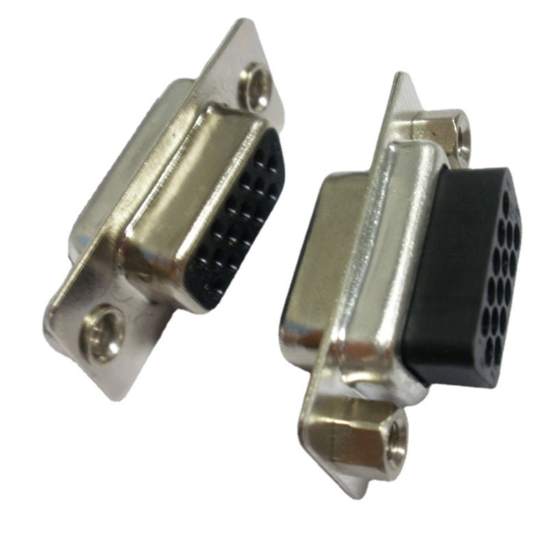 ��ӦD-SUB����ʽ���ӳ��ҹ�ӦD-SUB15Pĸͷ��í��ĸ���ʽ