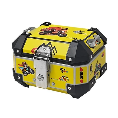 Electric car tail box — Aluminum Alloy Tail Box - fresh-motorcycle-trip-5l