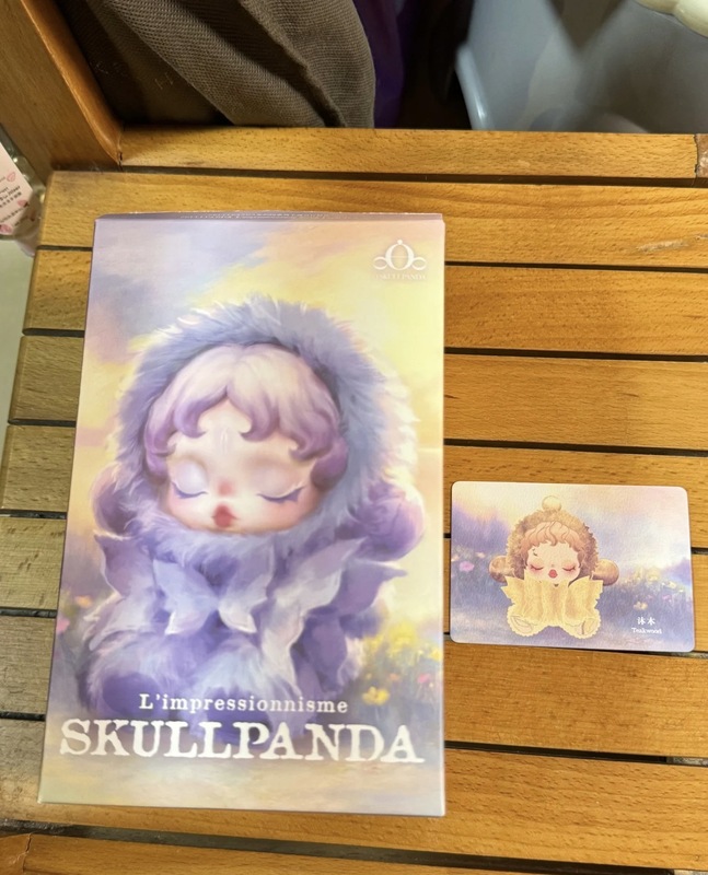 泡泡玛特 · SKULLPANDA光织园系列毛绒公仔挂件盲盒玩具礼物|undefined