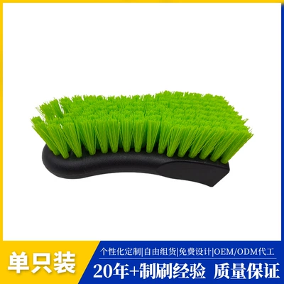 Car cleaning tools Brush Pig Hair Brush Leather - green-interior-cleaning-brush-pp-silk-1526552cm