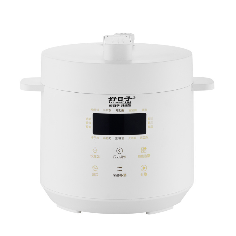 新型陶磁器内胆電気圧力鍋家庭用3リットル無コーティング知能予約炊飯器小型電気圧力鍋|undefined