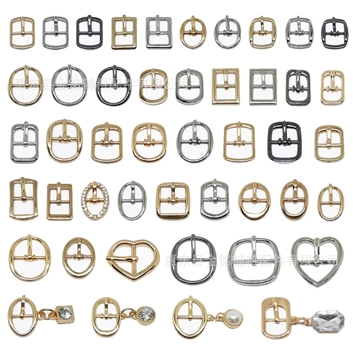 Металлическая квадратная/овальная/сердцевидная японская пряжка рюкзак пряжка ремня с иглой тройная пряжка регулировки пряжки