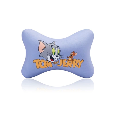 pair bone pillow cute personality Headrest - cat-and-mouse-single-headrest