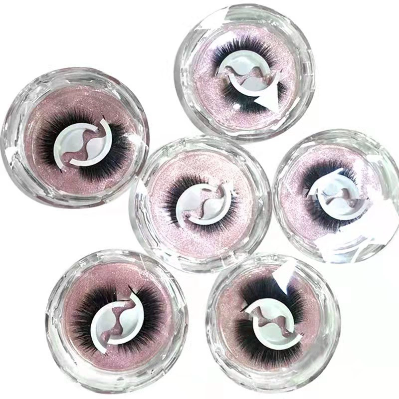False eyelashes, glue for eyelashes, without glue, 3D, internet celebrity