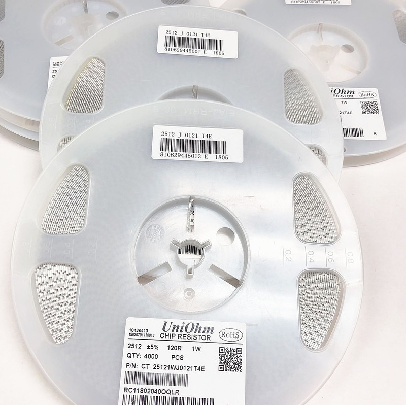 1812贴片 电阻 5% 精度 130R 150R 160R 180R 200R 一盘4000PCS