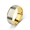 Fashionable accessory, black ring stainless steel, 8mm, wholesale