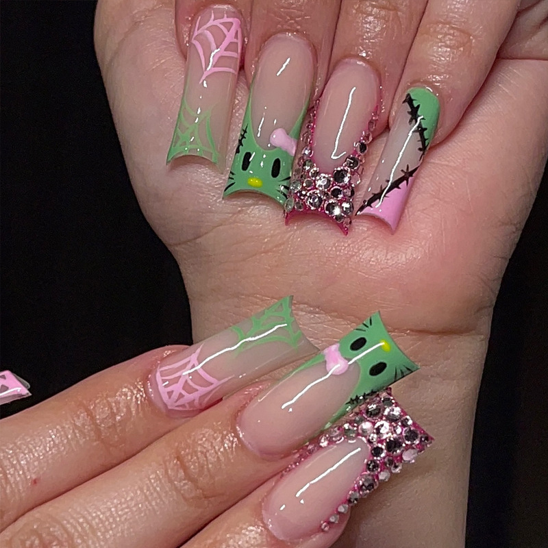 BZ1629 그린캣 실버 다이아몬드