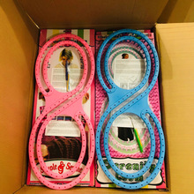 新款创意编织器 8字型城堡多功能编织机毛衣毛裤手套制作玩具