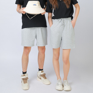 2022 Summer Shorts Men's and Women's Same Style Terry Sports Pants High Waist Men's Activity Class Clothes Lovers Slim Look Loose