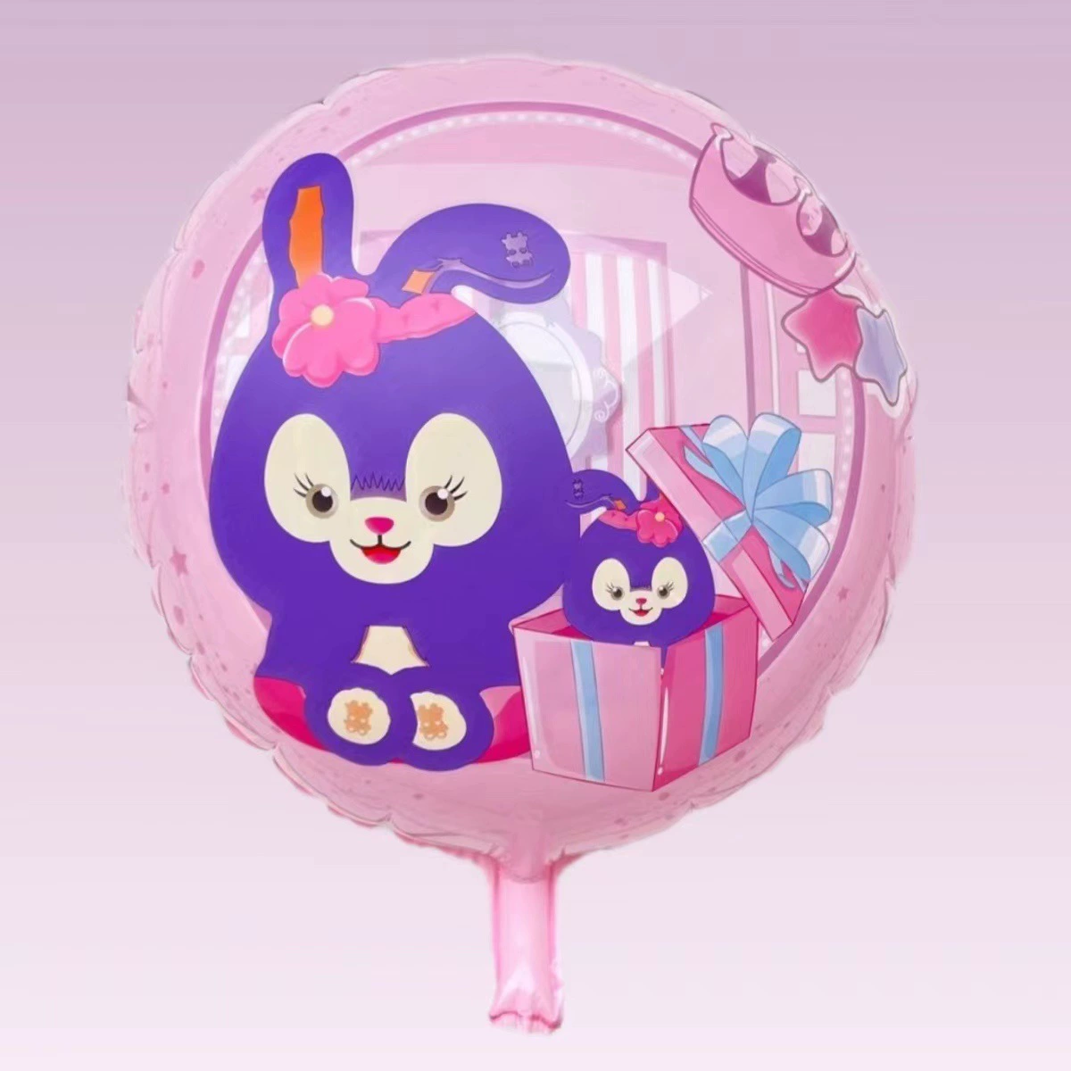 Cartoon travel space balloon
