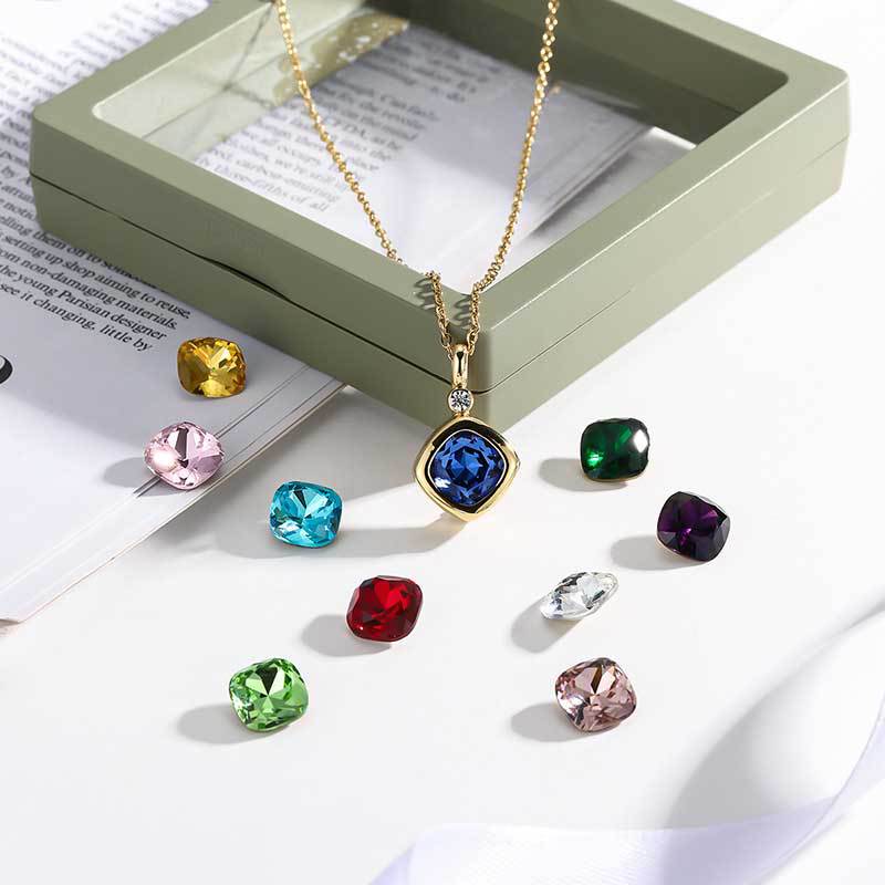 Simple Style Heart Shape Copper Plating Zircon Pendant Necklace 1 Piece