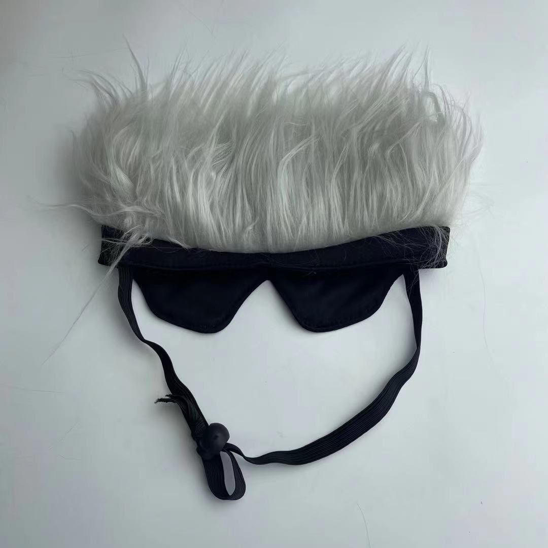 五条悟宠物用品猫咪假发