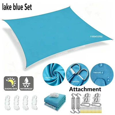 Avtomobil yan çətirləri — protection - lake-blue-plus-accessories-2x2m