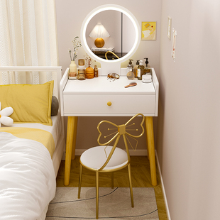 Small Makeup Table Dresser Bedroom Simple Modern Mini Makeup Table Dresser Desk Tab
