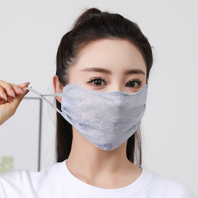Легкая дышащая дорожная ветронепроницаемая медицинская маска, UV защита
