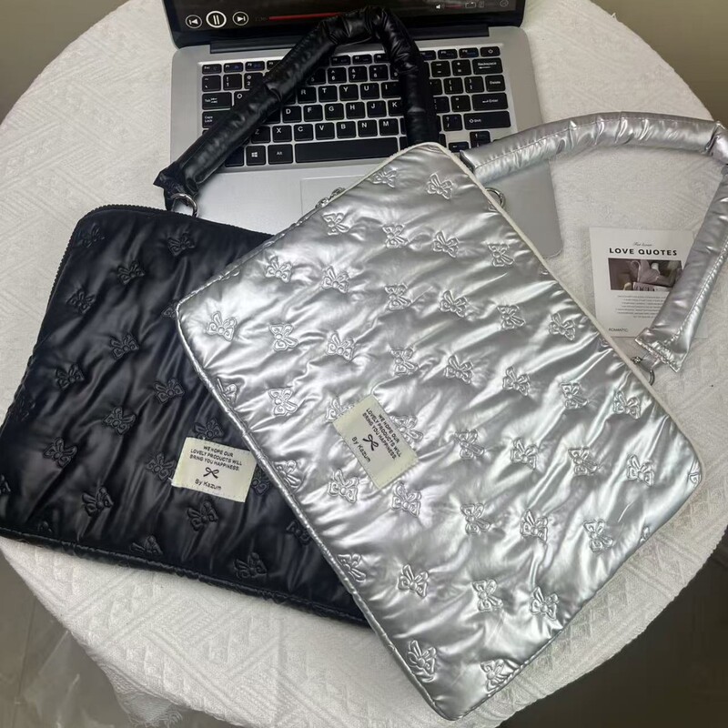 Laptop Bag 14inch Shoulder Butterfly Style College-Appropriate for Apple 13inch Lenovo Huawei 15.6-inch Computer