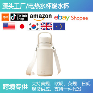 Cross-Border Amazon 110V Water Boiling Cup Portable Kettle Small Electric Kettle Electric Hot Water Cup Insulated Milk Cup