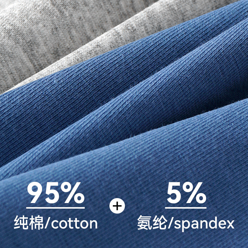 Transfronterizos exclusivos para hombres pantalones de algodón extensión pie de pantalones europeas y estadounidenses comercio exterior Amazon temu fábrica directa