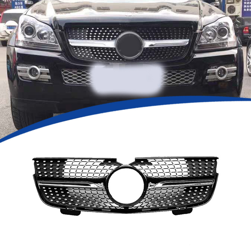 Suitable for 2007-2009 Gl Mercedes-Benz X164 Modified Starry Grille Air Intake Grille Mask