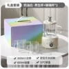 Jx06 [Gift Box Sky Gray Silver] Single pot+2 cup+base
