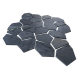 Ice crack green slate courtyard villa irregular broken culture stone outdoor antique ground garden paving brick