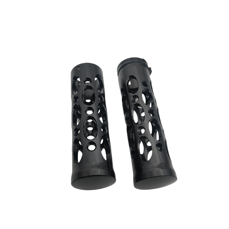 Motorcycle handlebar grips, retro Harley-style, for large-displacement bikes, 25mm handlebar diameter, direct from the factory