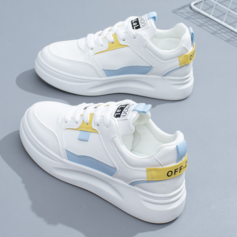 Cómodas zapatos blancos, malla para mujer, transpirable, primavera y otoño de 2025, nuevos estudiantes, zapatos individuales, zapatos deportivos casuales image 8