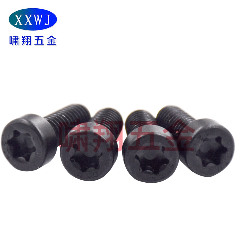 現物12.9級黒ずんだ薄い頭の梅の円柱のねじm 4m 5m 6m 8薄い梅のボルトgb6191|undefined