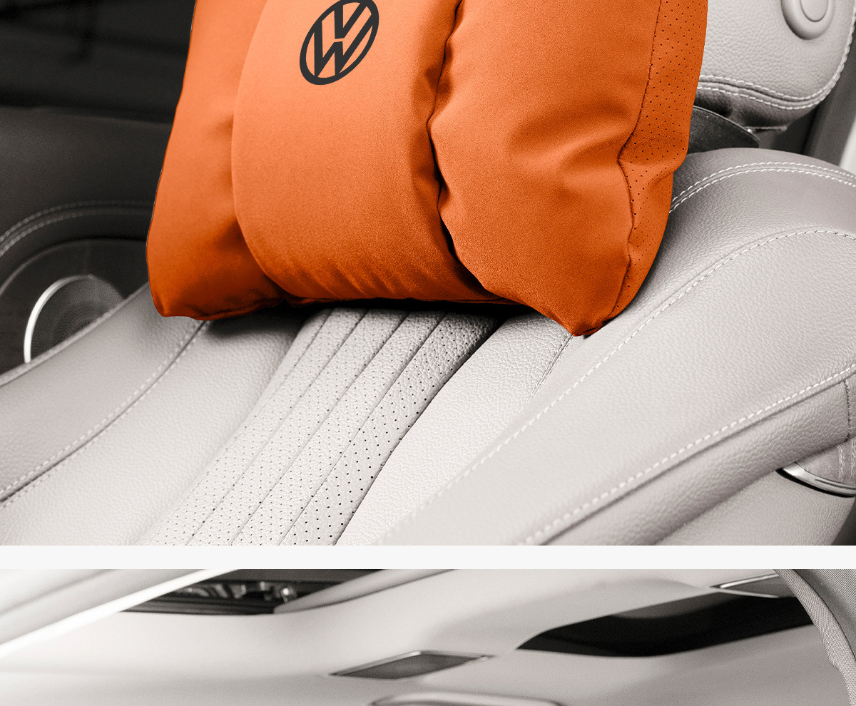 Suitable for Volkswagen Magotan Passat Tiguan L Golf Polo Tour Id Tanyue X Car Seat Headrest and Waist Support